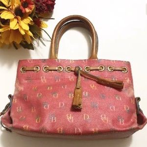 DOONEY & BOURKE Classic DB Pink Tassle Handbag